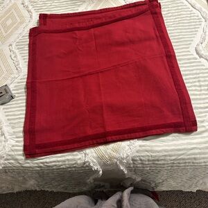Dansk Vibrant Red Mini Skirt